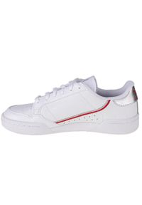 Buty do chodzenia dziewczęce, Adidas Continental 80. Kolor: biały. Sport: turystyka piesza