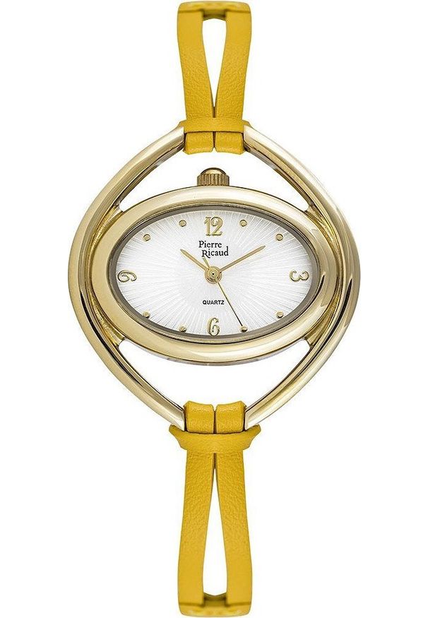 Zegarek Pierre Ricaud Zegarek damski Pierre Ricaud P22018.1Y73Q żółty. Kolor: żółty
