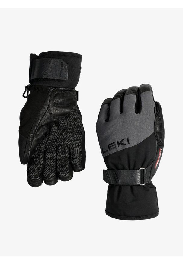 Rękawice narciarskie męskie Leki Pegas Pro 3D GTX. Kolor: czarny. Sport: narciarstwo