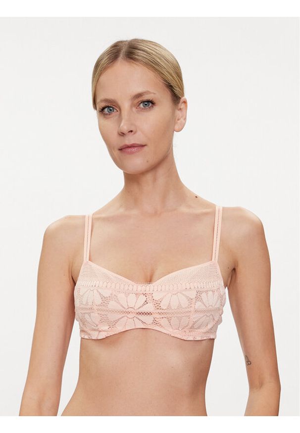 Passionata Biustonosz z fiszbiną Sofie P41QM9 Pomarańczowy. Kolor: pomarańczowy. Materiał: syntetyk