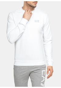 Bluza męska EA7 Emporio Armani Regular Fit (8NPM52 PJ05Z 0100). Kolor: biały. Styl: sportowy #3