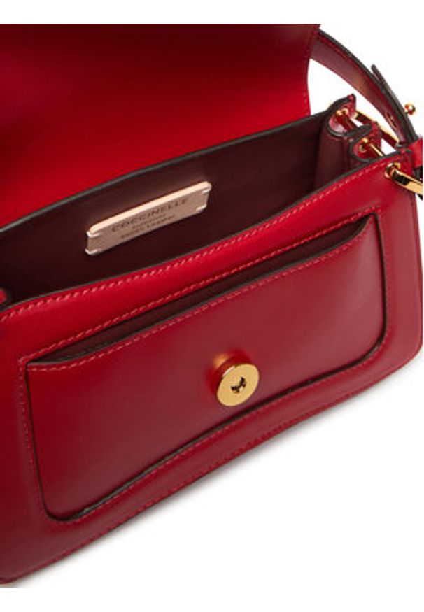 Coccinelle Torebka SSK Coccinelle C-ME Calf E1 SSK 18 04 01 Czerwony. Kolor: czerwony. Materiał: skórzane