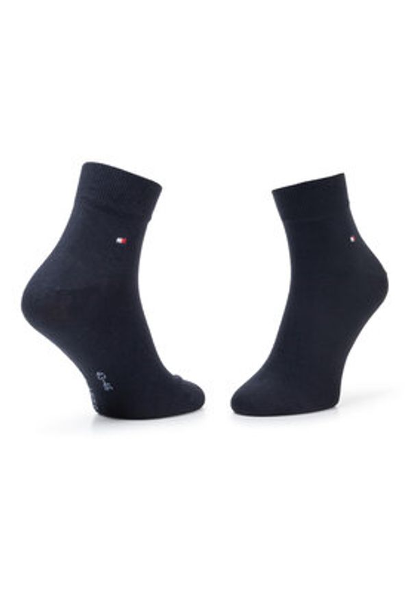 TOMMY HILFIGER - Tommy Hilfiger Zestaw 2 par niskich skarpet męskich 342025001 Granatowy. Kolor: niebieski. Materiał: materiał