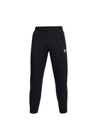 Spodnie dresowe Under Armour Challenger Pique. Kolor: czarny, wielokolorowy, biały. Materiał: dresówka. Sport: piłka nożna #1