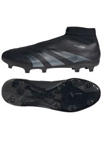 Adidas - Buty adidas Predator League Ll Fg M IG7769 czarne. Kolor: czarny. Materiał: materiał, syntetyk. Szerokość cholewki: normalna