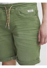 Blend Szorty jeansowe 20715427 Zielony Regular Fit. Kolor: zielony. Materiał: bawełna #6