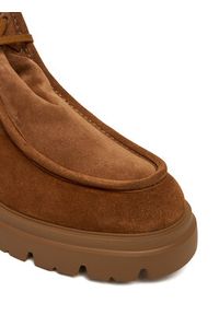 Stuart Weitzman Botki Hudson Shrling SM607 YHV Miedziany. Kolor: brązowy. Materiał: skóra, zamsz #3