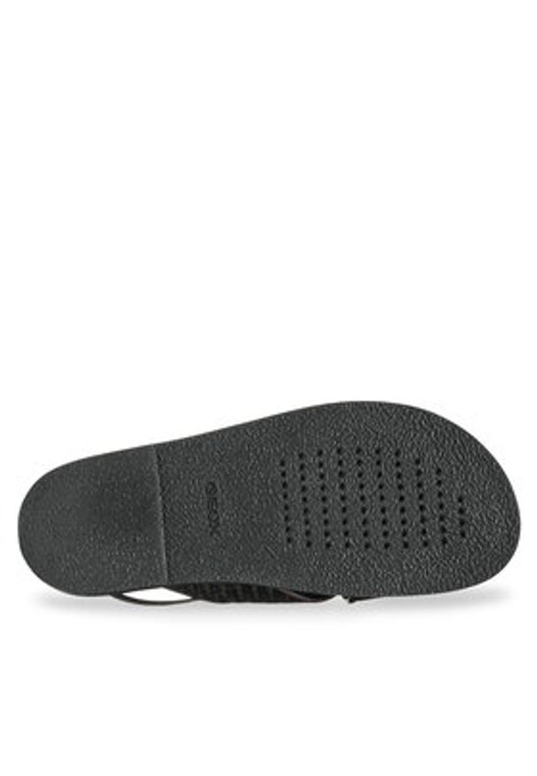 Geox Sandały D Adelash D55YWE 000TC C9999 Czarny. Kolor: czarny. Materiał: skóra
