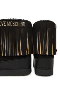 Love Moschino - LOVE MOSCHINO Śniegowce JA24462G0NISN00A Czarny. Kolor: czarny. Materiał: materiał #4