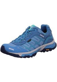 Buty trekkingowe damskie MEINDL Finale Lady GTX, z membraną Gore-Tex. Kolor: niebieski. Styl: sportowy