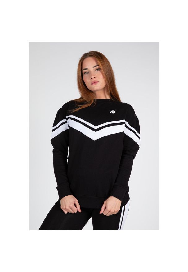 GORILLA WEAR - Hailey Duża bluza - Czarny. Kolor: czarny. Sport: fitness