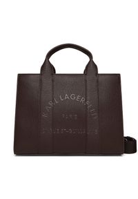 Karl Lagerfeld - KARL LAGERFELD Torebka A4W30264 Brązowy. Kolor: brązowy. Materiał: skórzane
