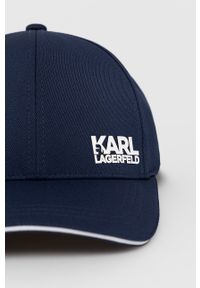 Karl Lagerfeld - Czapka. Kolor: niebieski #2