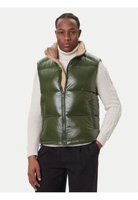 Save The Duck Kamizelka D81382U LOVE21 Zielony Regular Fit. Kolor: zielony. Materiał: syntetyk #1