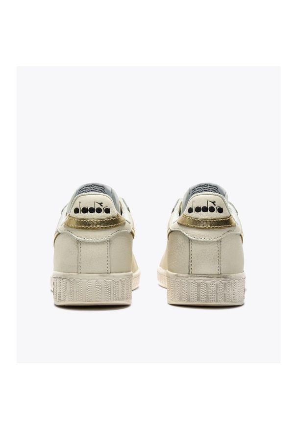 Sneakersy damskie Diadora Game L Low Waxed Metal. Kolor: żółty, wielokolorowy, biały