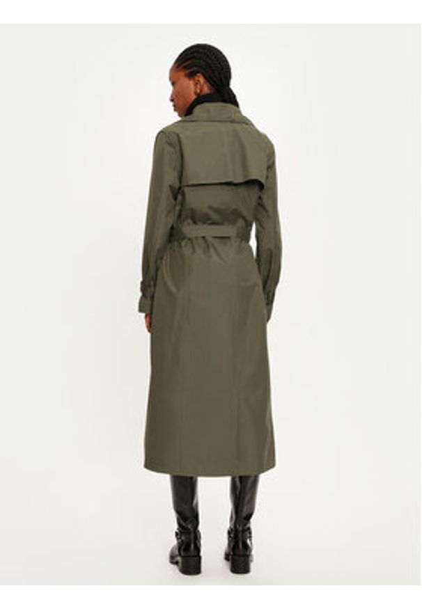 Brave Soul Trencz LJK-AYERMXDKHA Khaki Regular Fit. Kolor: brązowy. Materiał: syntetyk