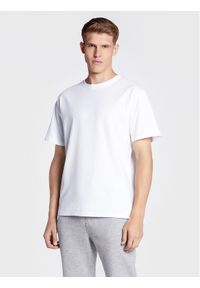 !SOLID - Solid T-Shirt 21107195 Biały Boxy Fit. Kolor: biały. Materiał: bawełna