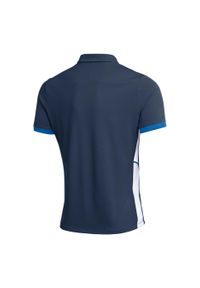 Nike - Męska Koszulka Polo Z Krótkim Rękawem DriFit Academy 25. Typ kołnierza: polo. Kolor: turkusowy, niebieski, wielokolorowy. Długość rękawa: krótki rękaw. Długość: krótkie