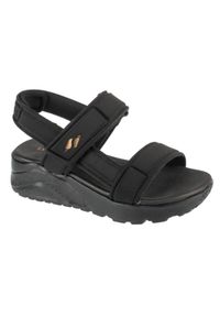 skechers - Sandały dziewczęce, Uno Lite Sandal - Sunny Stand. Kolor: czarny