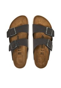 Birkenstock Klapki Arizona 1029162 Brązowy. Kolor: brązowy. Materiał: skóra