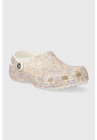 Crocs klapki Classic Glitter Clog damskie 205942. Nosek buta: okrągły. Materiał: materiał #5