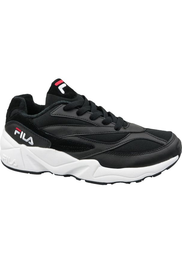 Fila - Buty sportowe Sneakersy damskie, Wmn Venom Low. Kolor: czarny. Sport: turystyka piesza