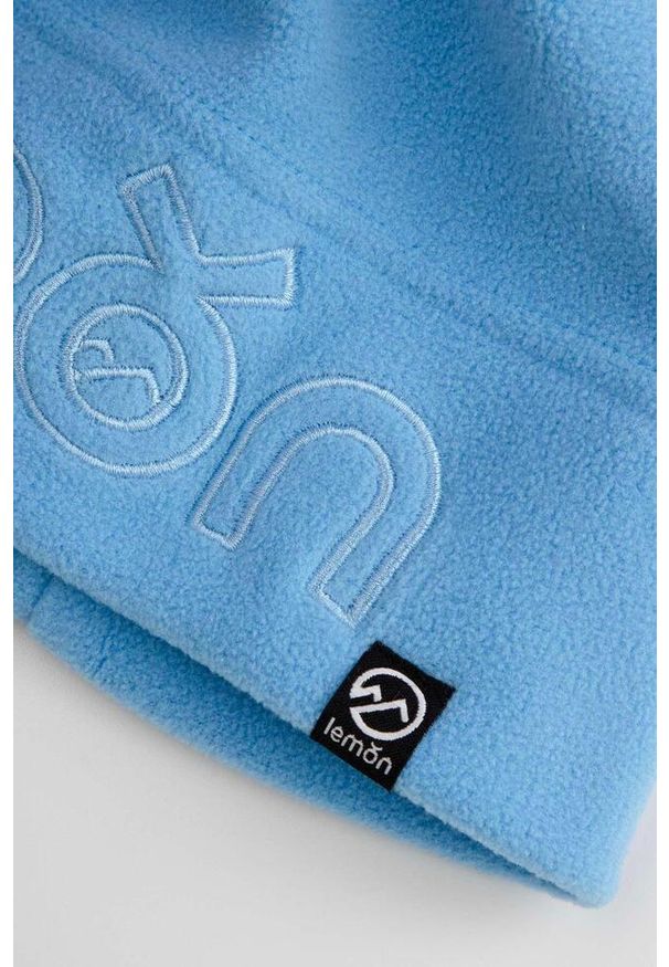 Czapka zimowa narciarska dla dzieci polar Lemon Explore ZL5 niebiska. Kolor: niebieski. Materiał: poliester. Sezon: zima. Styl: sportowy