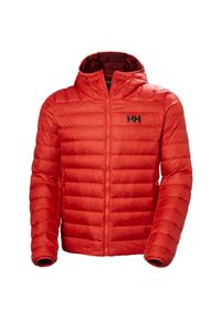Kurtka z kapturem Helly Hansen Verglas Down 2.0. Typ kołnierza: kaptur. Kolor: czerwony. Materiał: puch. Sport: turystyka piesza #1