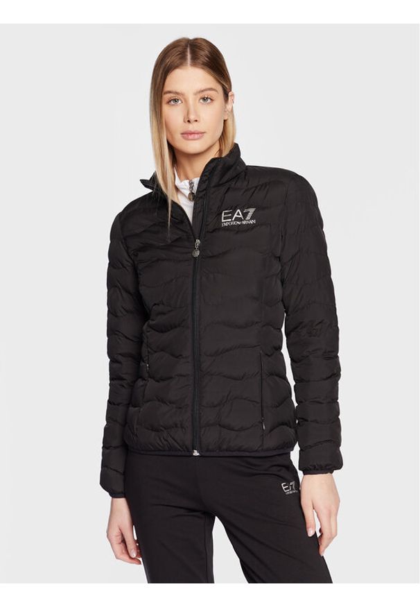 EA7 Emporio Armani Kurtka przejściowa 8NTB21 TNF8Z 1200 Czarny Regular Fit. Kolor: czarny. Materiał: syntetyk