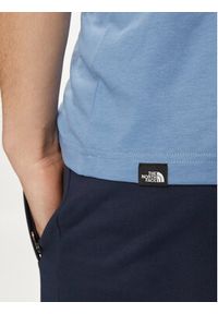 The North Face T-Shirt Simple Dome NF0A87NG Niebieski Regular Fit. Kolor: niebieski. Materiał: bawełna, syntetyk #3