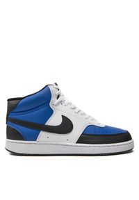 Nike Sneakersy Court Vision Mid Nn Af FQ8740 480 Niebieski. Kolor: niebieski. Materiał: skóra. Model: Nike Court #1