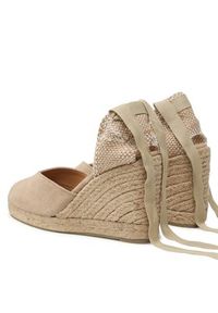 Castañer Espadryle Chiara/8/002 021669-2017 Beżowy. Kolor: beżowy. Materiał: skóra #3