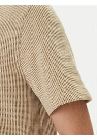 Guess Koszula M6GP09 K3078 Beżowy Regular Fit. Kolor: beżowy. Materiał: syntetyk #4