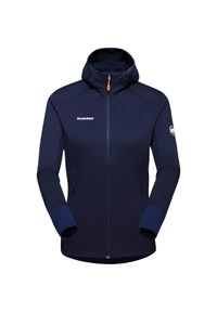 Bluza trekkingowa damska Mammut Taiss Light ML Hooded Jacket. Kolor: niebieski