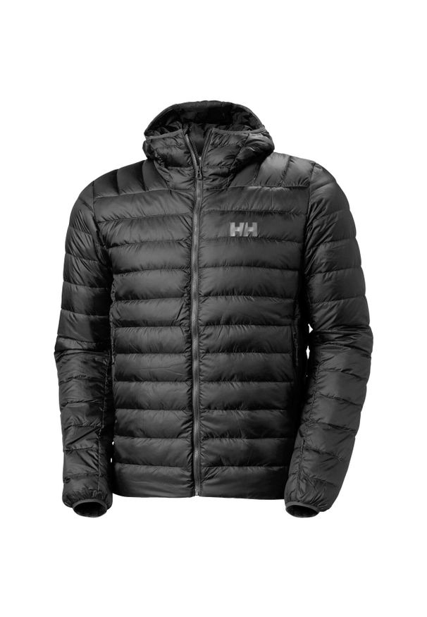 Kurtka z kapturem Helly Hansen Verglas Down 2.0. Typ kołnierza: kaptur. Kolor: czarny. Materiał: puch. Sport: turystyka piesza