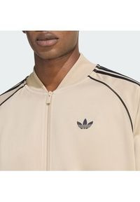 Adidas - adidas Bluza adicolor SST Classic KC8524 Beżowy Loose Fit. Kolor: beżowy. Materiał: bawełna #6