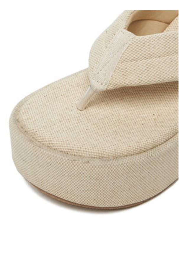 DeeZee Japonki CT0718-1 Beżowy. Kolor: beżowy. Materiał: materiał