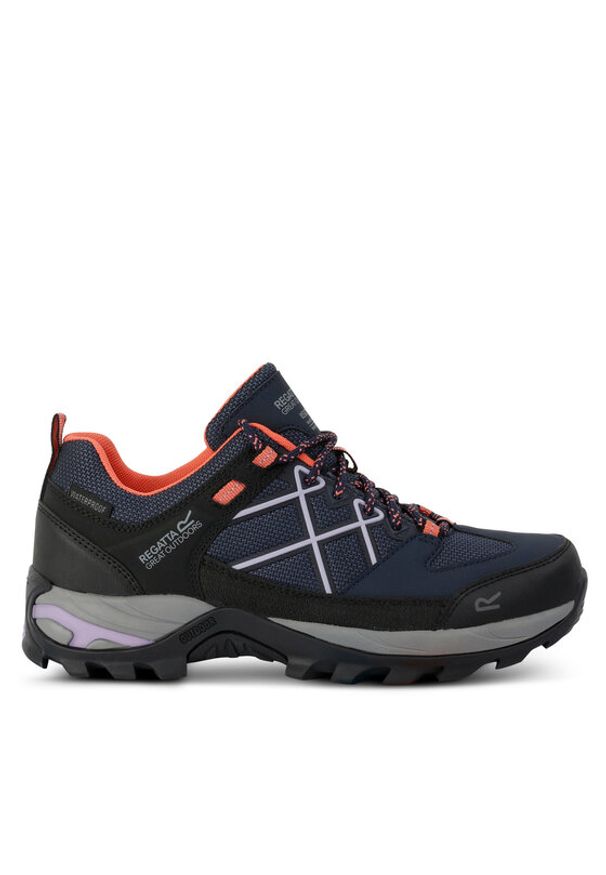 Regatta Trekkingi LadySamarisIIILow RWF835 Granatowy. Kolor: niebieski. Materiał: materiał