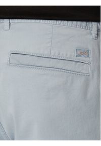 BOSS Szorty materiałowe 50536723 Niebieski jasny Slim Fit. Kolor: niebieski. Materiał: bawełna #4