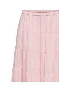 only - ONLY Spódnica maxi Kelly 15374229 Różowy jasny A-Line Fit. Kolor: różowy. Materiał: bawełna #6