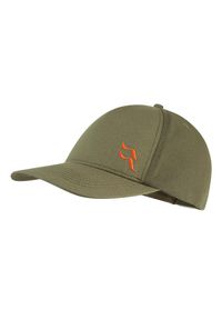 Czapka z daszkiem bawełniana Rab Calet Embroidery Cap. Kolor: zielony. Materiał: bawełna