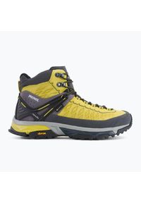 MEINDL - Buty turystyczne męskie Meindl Top Trail Mid Gore-Tex żółte. Kolor: wielokolorowy, żółty, czarny. Technologia: Gore-Tex