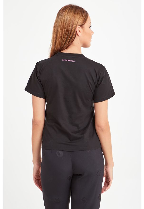 Emporio Armani - T-SHIRT EMPORIO ARMANI. Okazja: na co dzień. Materiał: materiał. Styl: casual