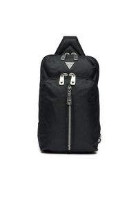 Guess Saszetka Lugano HMLUHN P5117 Czarny. Kolor: czarny. Materiał: materiał #1