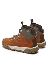 Timberland Sneakersy TB1A62VC2311 Brązowy. Kolor: brązowy. Materiał: skóra #5