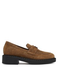 Loafersy Furla. Kolor: brązowy