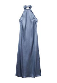 Vero Moda Sukienka wieczorowa Sally 10333766 Niebieski Regular Fit. Kolor: niebieski. Materiał: syntetyk. Styl: wizytowy