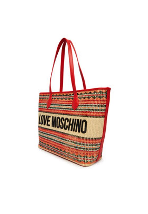 Love Moschino - LOVE MOSCHINO Torebka JC4348PP0OKN350A Kolorowy. Wzór: kolorowy