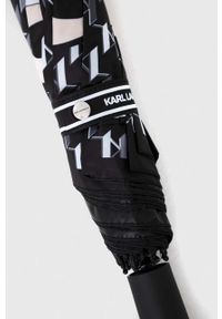 Karl Lagerfeld parasol kolor czarny. Kolor: czarny #2