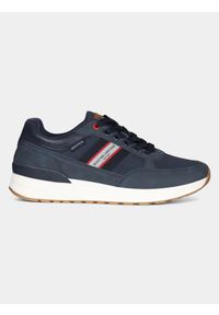 Sneakersy męskie Nautica KANSAS FLAG-DEEP. Kolor: niebieski